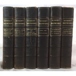 The Complete Works of Robert Browning, 6 vol. set